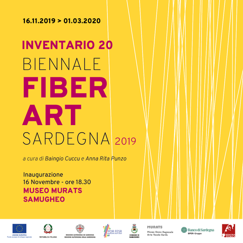 Mostra temporanea "INVENTARIO 20 - Prima biennale della fiber art"